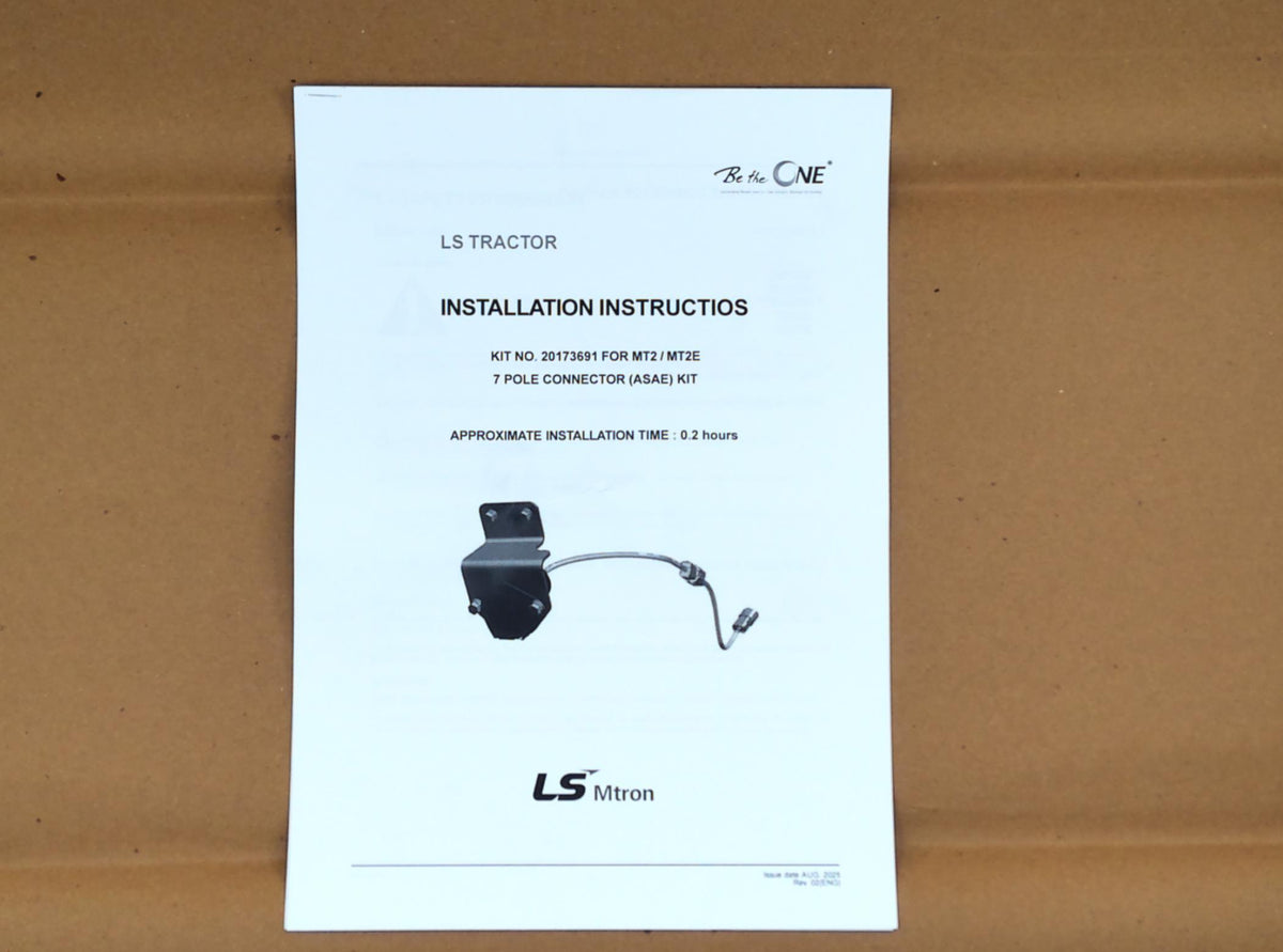 20173691 - LS Tractor Part